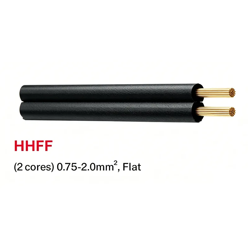 Cordons flexibles isolés en caoutchouc standard JP
